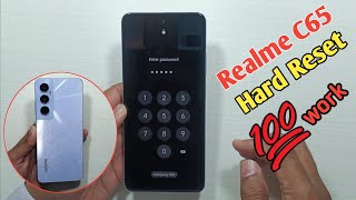 Realme C65  RMX3910  Screen Lock Remove  Pattern Unlock without pc  Realme C65 Hard Reset [upl. by Ahsiyn987]