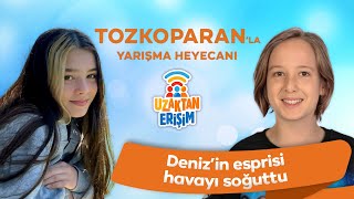 Denizin Esprisi Havayı Soğuttu  Bölüm  24 tozkoparan TRT uzaktanerisim yarışma [upl. by Yspyg]