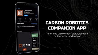 Companion App  Carbon Robotics [upl. by Kubiak]