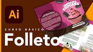 Tutorial Adobe Illustrator Folleto Diptico [upl. by Jansson361]