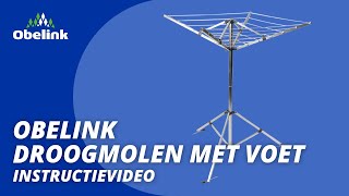 Obelink droogmolen plaatsen  Instructievideo  Obelink [upl. by Erdnassac720]