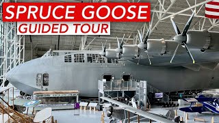 Detailed tour through the Spruce Goose  the Hughes H4 Hercules [upl. by Balthazar963]