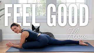 20Minute Yoga For Hips  Feel Good Flow [upl. by Adnilreb509]