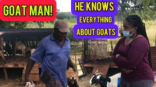 AFTER 59 YEARS OF REARING GOATS HE HAS BECOME THE LOCAL COMMUNITY VETDUCY TELLS US ALL ABOUT GOATS [upl. by Yonit]