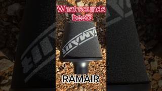 Foam air filter vs cotton Ramair vs KampN kampn airfilter golfgti gti car golfturbo bov turbo [upl. by Gris736]