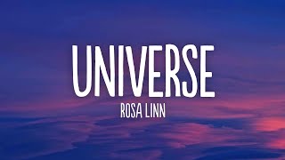 Rosa Linn  Universe Lyrics [upl. by Elumas]