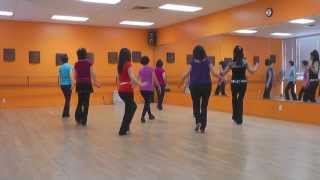 Katies Waltz  Line Dance Dance amp Teach in English amp 中文 [upl. by Lubbi]