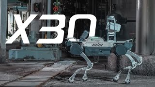 Introducing X30 industrial flagship quadruped robot [upl. by Nad]