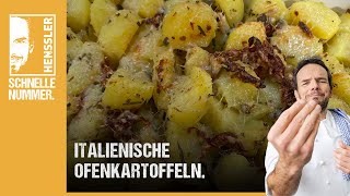 Schnelles Italienische Ofenkartoffeln Rezept von Steffen Henssler [upl. by Sauers]