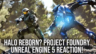 DF Direct Special Halo Evolved Project Foundry Demo  Studio Changes Reaction [upl. by Maura]