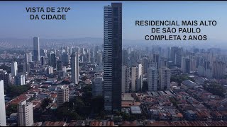 Figueira Altos do Tatuapé  O Prédio Residencial Mais Alto de São Paulo  52 pavimentos e 168 metros [upl. by Nohshan]