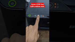 Epson L3210 L3250 L3110 L3150 Red Light problem reset Error Red Light blinking Reset [upl. by Eissat]