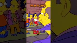 Bart el genio 🤓simpsons [upl. by Calendra]