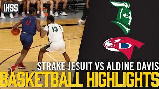 Strake Jesuit vs Aldine Davis 2023 Week 19 Basketball Highlights [upl. by Selmner]