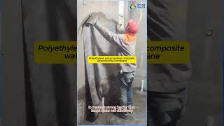 Polyethylene Waterproof Film waterproofingmembrane waterproofing [upl. by Salahi]