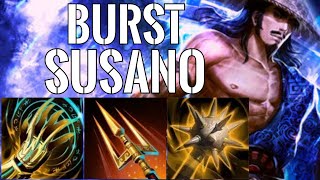 Back In The Main Role Susano Jungle Gameplay Smite 2 Conquest [upl. by Silloc222]