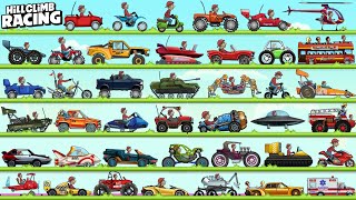 HILL CLIMB RACING BEST VEHICLE RANKINGS 145  COMPARING ALL VEHICLES [upl. by Oilla]