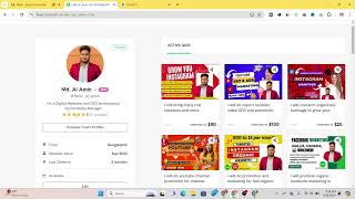 Fiverr account create amp Skill test with refat al amin 2024 [upl. by Laamaj]