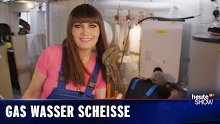 Larissa als Anlagenmechanikerin – Kampf gegen den Fachkräftemangel Martina Hill  heuteshow [upl. by Nosirb]