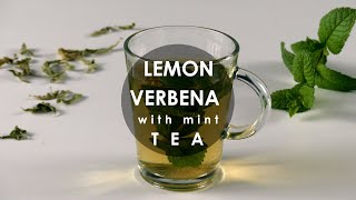 How to Make Lemon Verbena Mint Tea [upl. by Higley]