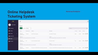 Online Helpdesk Ticketing System [upl. by Carmelle]