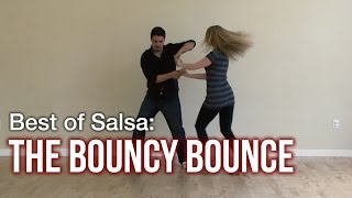 Best Salsa Dance Moves  Bouncy Bounce [upl. by Anaynek551]