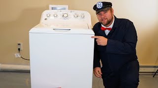 GE Top Load Washing Machine Wont Start  How to Find amp Fix Problems [upl. by Masry]