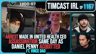 ARREST In UnitedHealth CEO Assassination Suspect NAMED As Luigi Mangione wVince Dao  Timcast IRL [upl. by Babby]