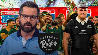 The REAL difference between the All Blacks and Springboks  Aotearoa Rugby Pod [upl. by Swarts]