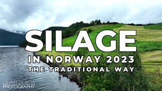 Silage in Norway 2023  The Traditional Way [upl. by Arrec]