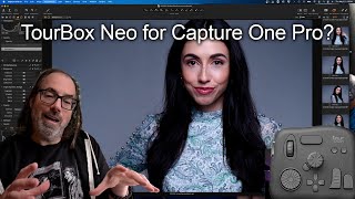 TourBox NEO  interface a faster way to edit in Capture One Pro [upl. by Froma270]