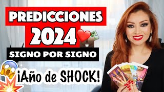 PREDICCIONES 2024 🔮 ¿CÓMO LE IRÁ A CADA SIGNO [upl. by Brigitte]