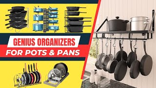 Best Pots and Pans Organizers For A Tidier Kitchen [upl. by Keenan273]