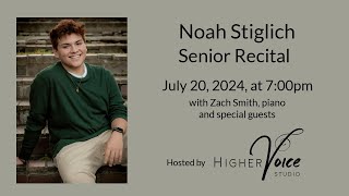 Noah Stiglich’s Senior Recital [upl. by Irik]