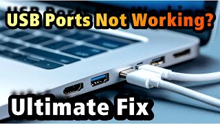 USB Ports Not Working  Ultimate Fix to Restore Functionality Fast [upl. by Janot]