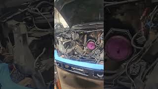 73 powerstroke motor swap powerstroke diesel mechaniclife [upl. by Adnawuj]