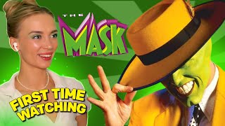 FIRST TIME WATCHIING THE MASK  My face is ACHING 😂 Movie Reaction [upl. by Barayon]