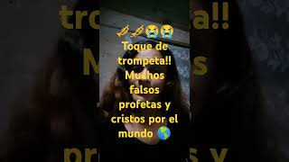 🎺🎺😭😭 Toque de trompeta Muchos falsos profetas y cristos por el mundo 🌎 [upl. by Gerrie]