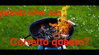 come accendere la carbonella per il BBQ velocemente con nuove tecniche barbecue [upl. by Ilrebmik]