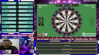 Darts  European Championship Darts Day 2  PDC Darts  2024 European Championship Watch Along [upl. by Elvyn78]