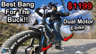 Hanevear H100 Dual Motor Ebike Review  I can’t believe this electric bike… [upl. by Rikki]