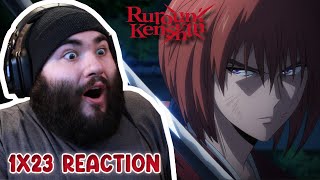 First Time Watching Rurouni Kenshin Episode 23 Reaction [upl. by Enyrhtac588]