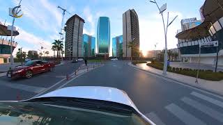 driving in Erbil City 4K video driving [upl. by Ardnuahs]