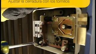 Video de instalación cerradura electromecánica con interruptor [upl. by Assiled289]