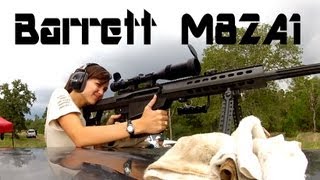 The Amazing 50 BMG Barrett M82A1 [upl. by Nereen]