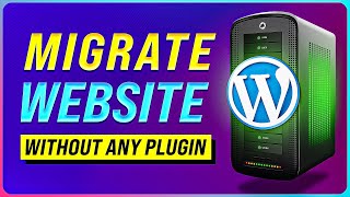 How to migrate  transfer a WordPress Website for Free without any plugin [upl. by Agna]