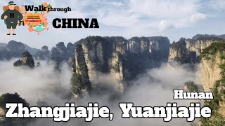 Zhangjiajie Yuanjiajie scenic area  where the move AVATAR was filmed [upl. by Gerdy]