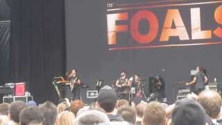 Foals  Inhaler Live  Outside Lands in San Francisco Ca 8112013 [upl. by Gonzalo]