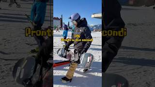 IN 2 SECONDI snowboard snowboarding [upl. by Emina]