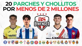 💸 20 PARCHES  CHOLLITOS FANTASY POR MENOS DE 2 MILLONES  📋 BIWENGER 2425 [upl. by Laith]